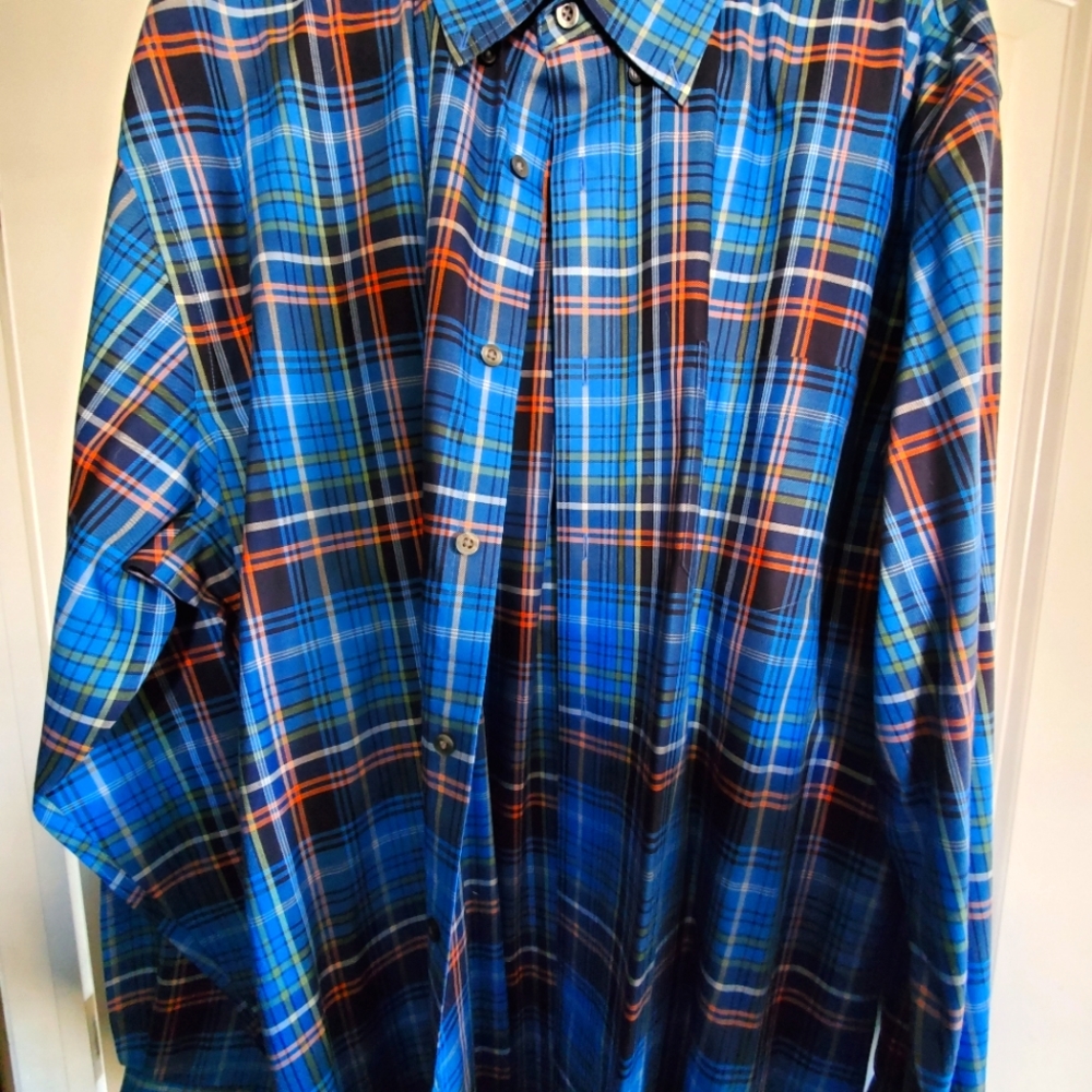 Nordstrom plaid shirt, xl
